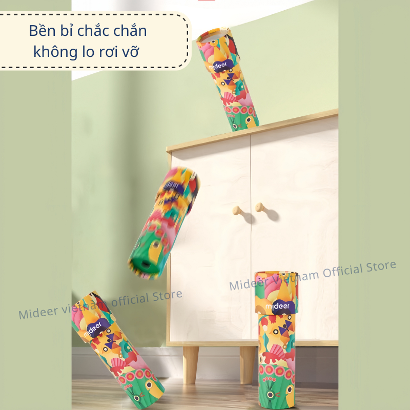 Đồ chơi kính vạn hoa ma thuật Mideer Colorful Kaleidoscope, Đồ chơi sáng tạo cho bé