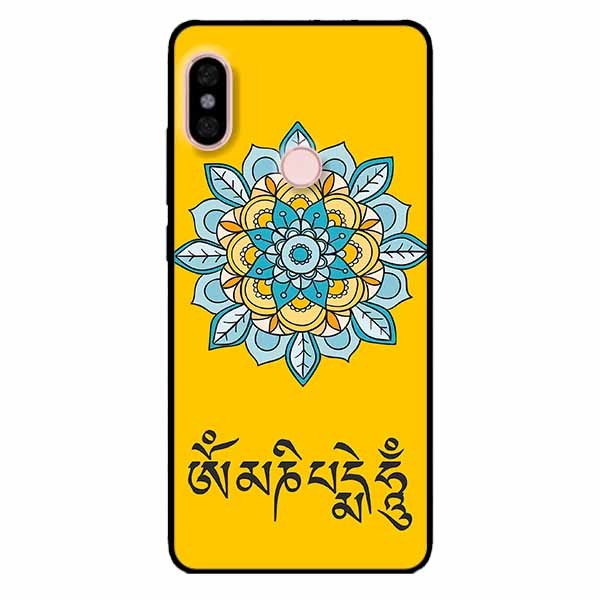 Ốp lưng in cho Xiaomi Mi A2 Lite Mẫu Om Mani Padme Hum
