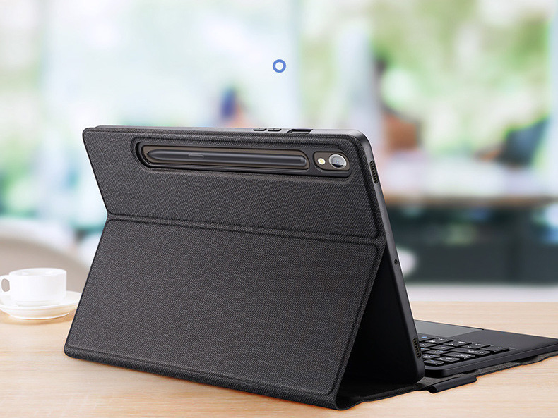 Bao da dành cho SamSung Galaxy Tab S9 kèm bàn phím bluetooth Dux Ducis có bàn di chuột TrackPad - Hàng nhập khẩu