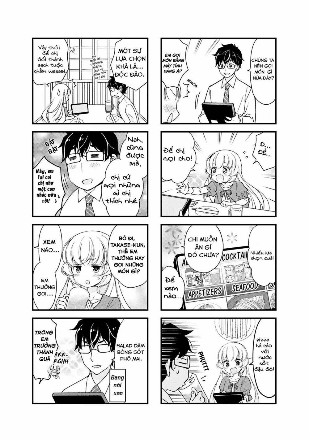 senpai nhỏ nhắn của tôi rất dễ thương chapter 5 5