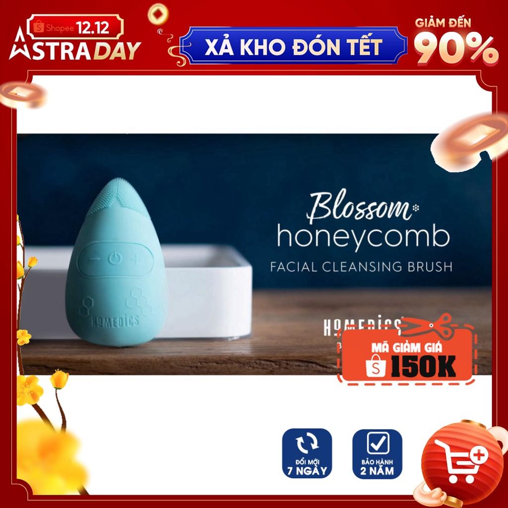 Máy rửa mặt massage mặt toàn tẩy da chết toàn thân FAC - 350 Silicone kháng khuẩn công nghệ siêu âm Ho