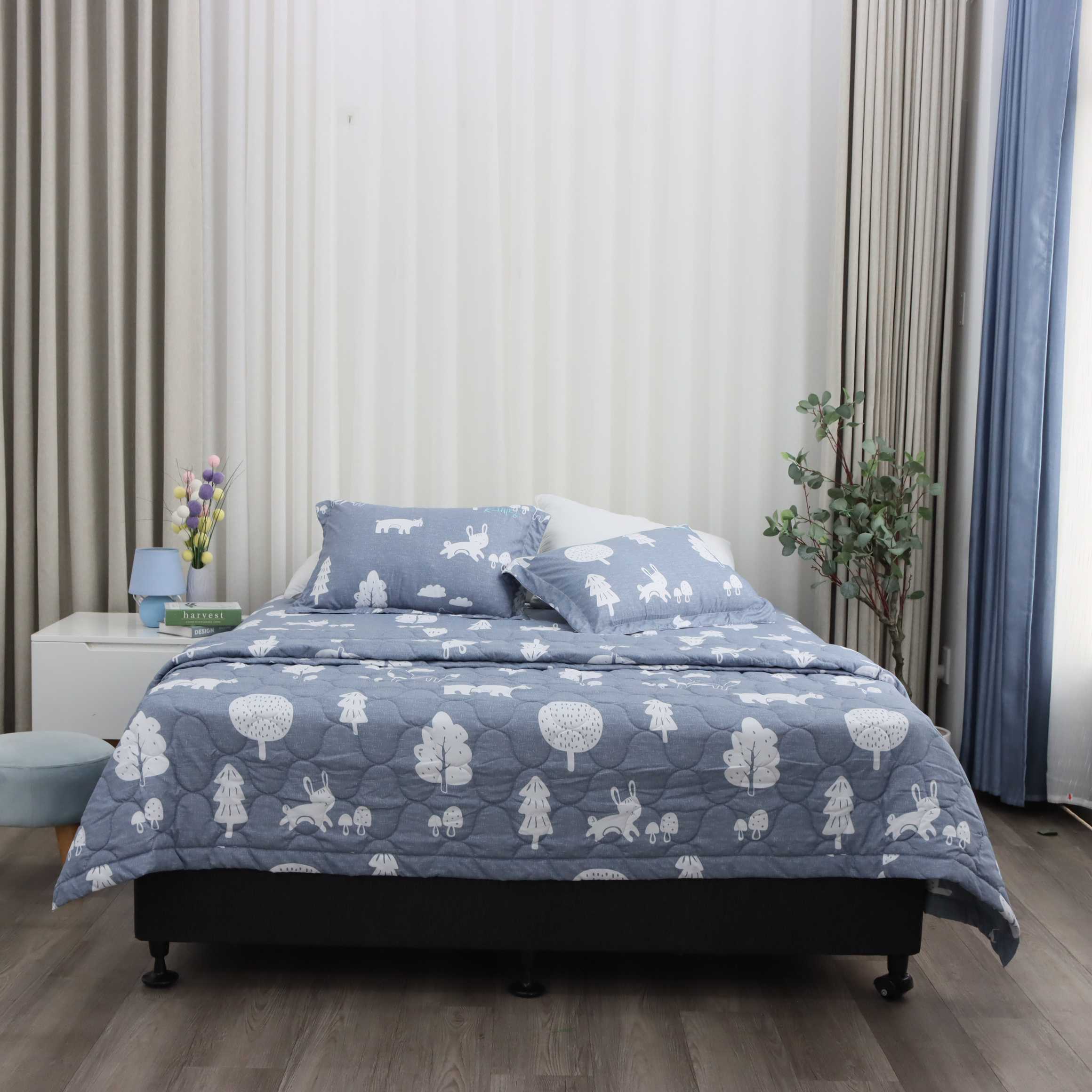 Chăn Hè K-Bedding chất liệu Microfiber siêu nhẹ, kháng khuẩn (200x220cm)