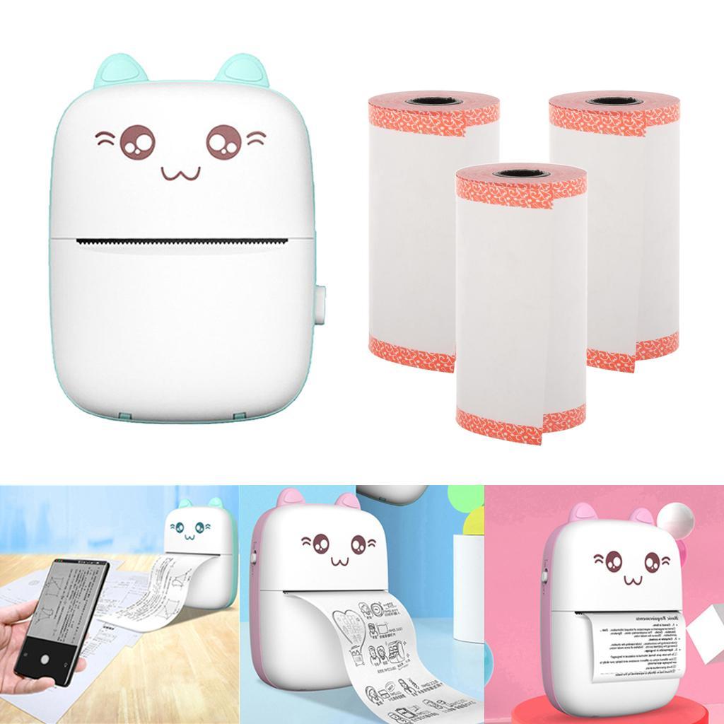 Photo Label with 4 Roll Thermal Paper Scanning Recognition