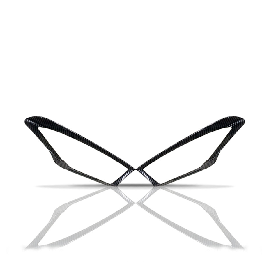 Ốp Viền Đèn Trước Dành Cho Vario 2018 - 2019 K2 Carbon MS2050 - Tặng Thêm 1 Pin AAA Maxell