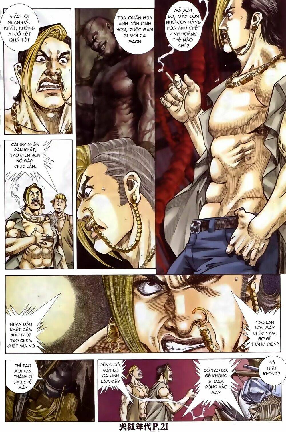 hỏa hồng niên đại hắc cốt đường chapter 90 19