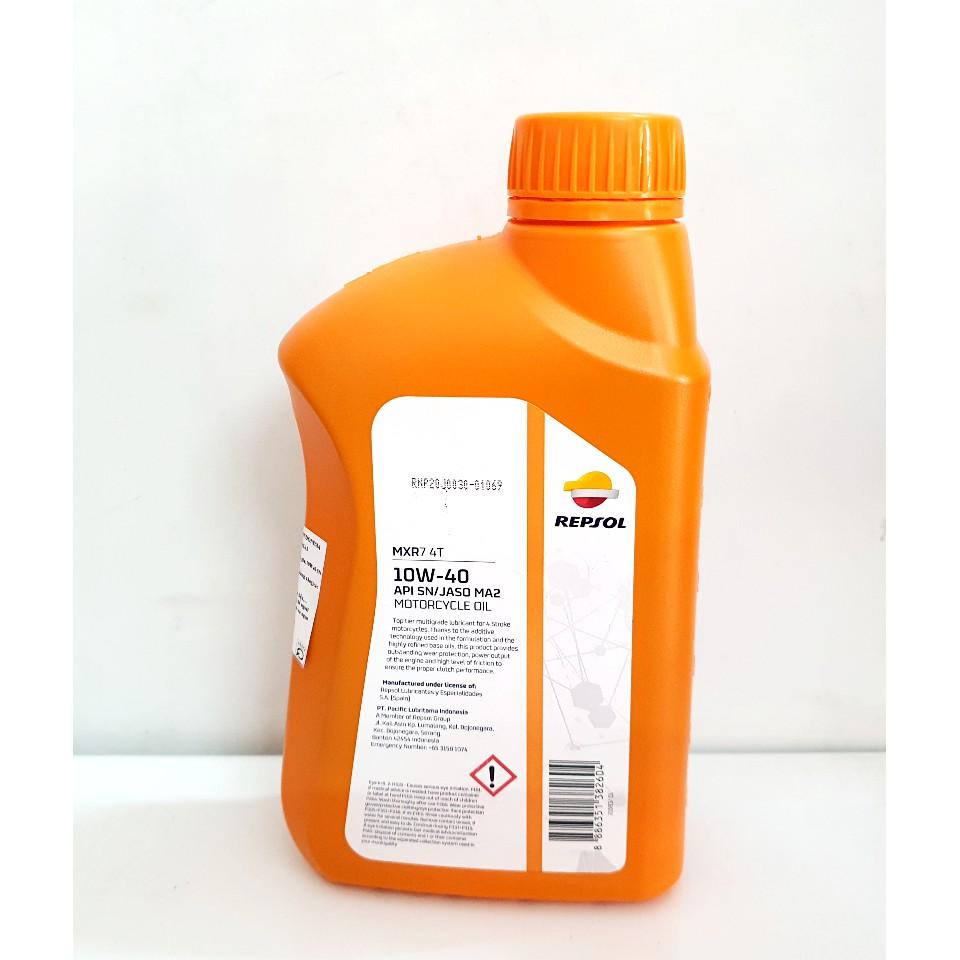 Nhớt xe số, Repsol MXR7 10w40