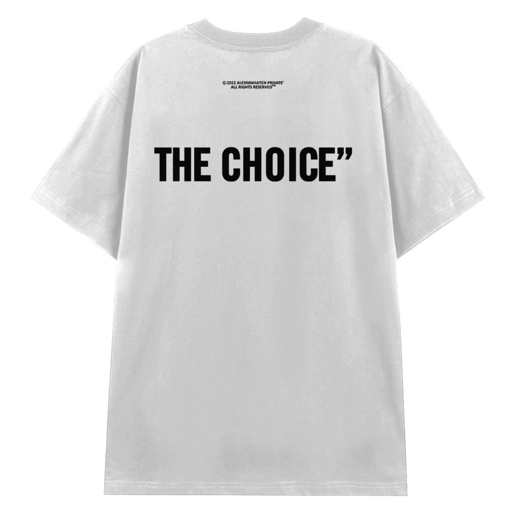 Áo thun unisex form rộng THE CHOICE chất vải cotton 100%