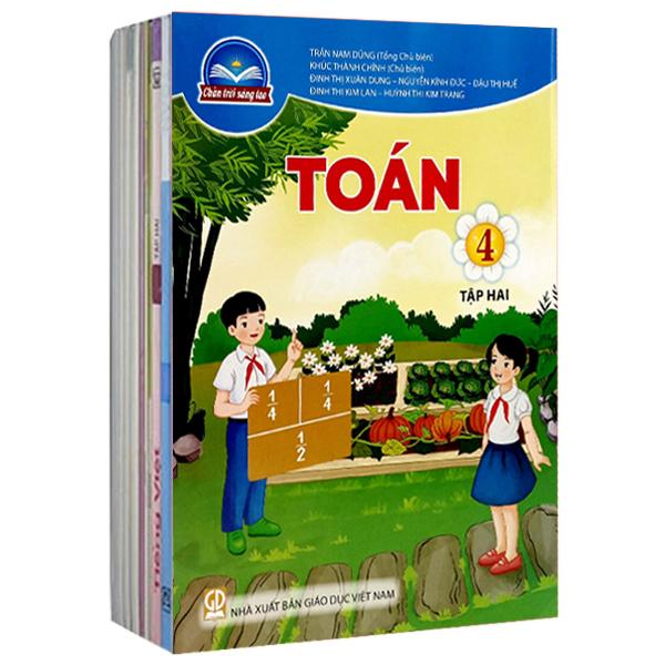 Sách Giáo Khoa Bộ Lớp 4 - Chân Trời - Sách Bài Học (Bộ 13 Cuốn) (Mỹ Thuật Bản 2) (Chuẩn)
