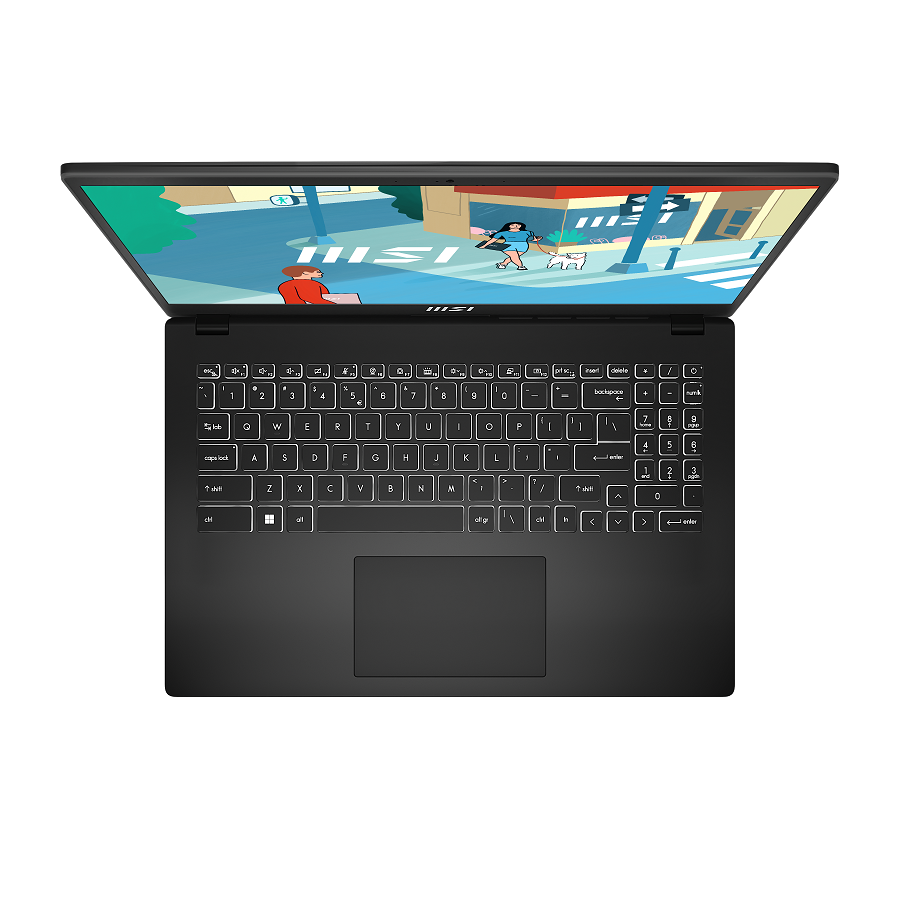 MSI Laptop Modern 15 B13M-297VN|Intel i7-1355U|Iris Xe |Ram 16GB|512GB SSD|15.6" FHD, 60Hz, 45%