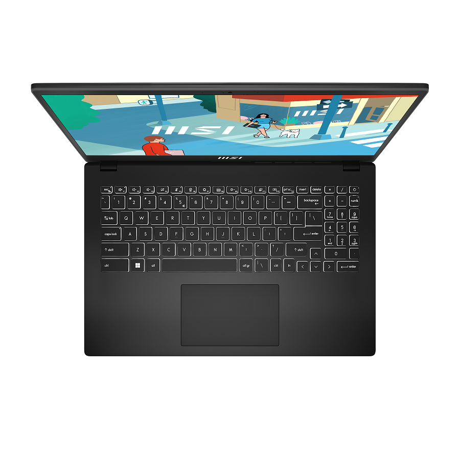 MSI Laptop Modern 15 B13M-297VN|Intel i7-1355U|Iris Xe |Ram 16GB|512GB SSD|15.6&quot; FHD, 60Hz, 45%