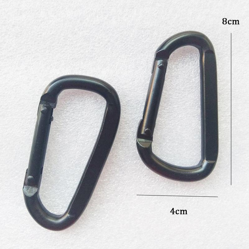 2 Cái/bộ Võng Dây Đặc Biệt Tăng Cường Polyester Dây Kèm Nhẫn Cao Cấp Chịu Lực Thép Gai Đen Cắm Trại Ngoài Trời Dây