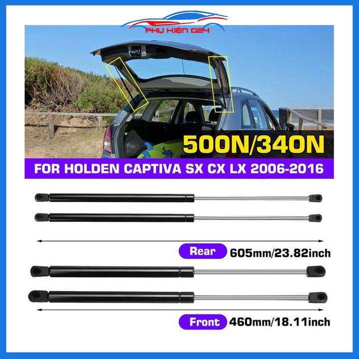 Ty capo, ty thủy lực chống nắp capo Captiva SX CX LX 2006-2007-2008-2009-2010-2011-2012-2013-2014-2015-2016