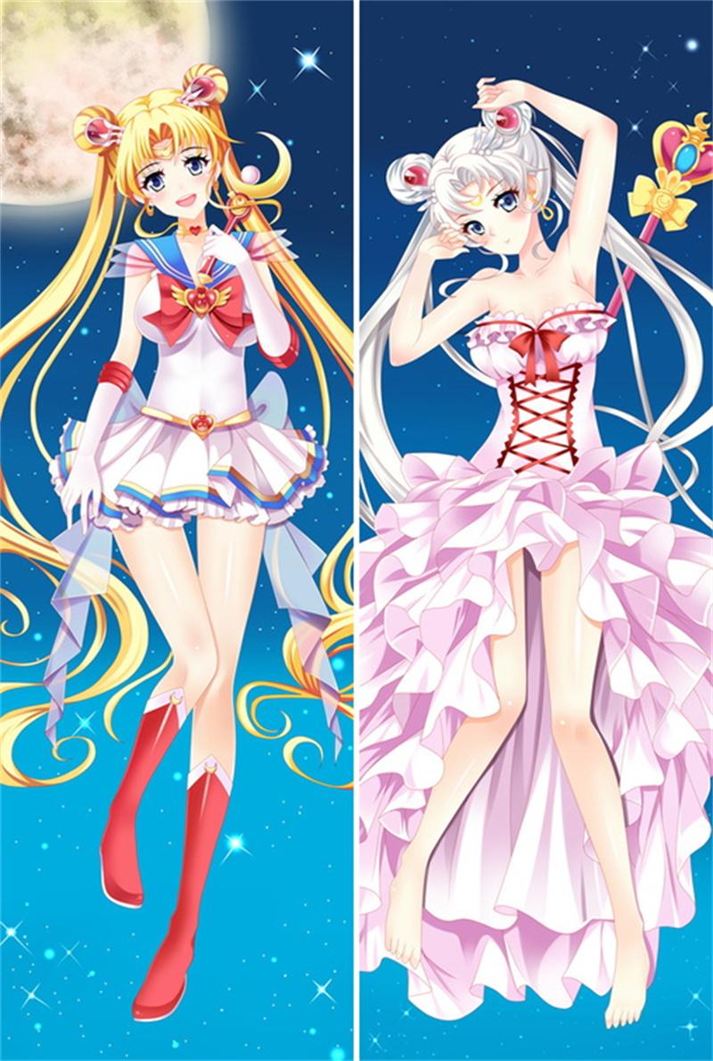 Thủy Thủ Mặt Trăng Dakimakura Áo Gối Ôm Sát Cơ Thể Ruột Gối Gợi Cảm Anime Nhật Bản Game Áo Gối Otaku Gối