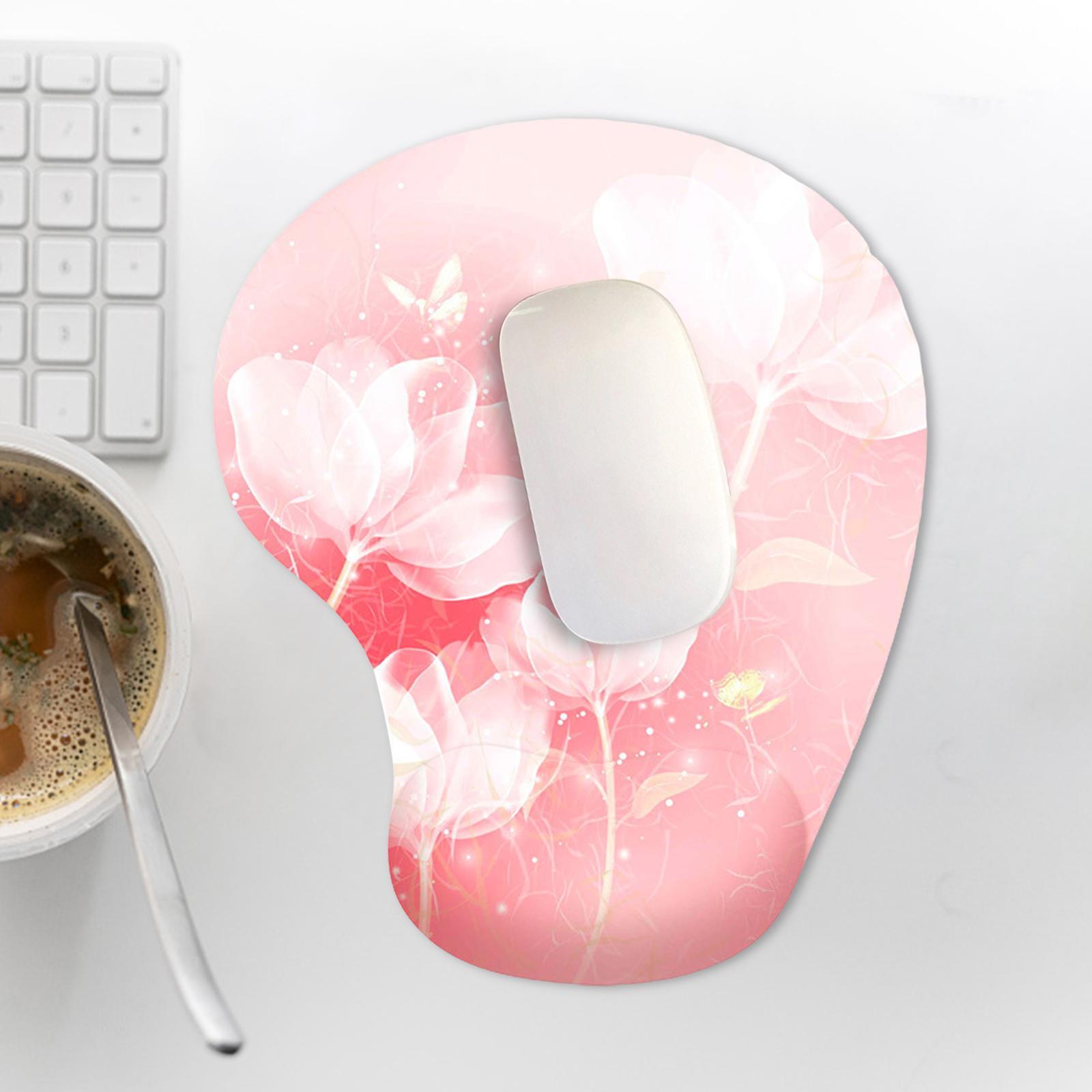Mouse Pad with Wrist Support Anti Slip Soft Comfortable for Home Office