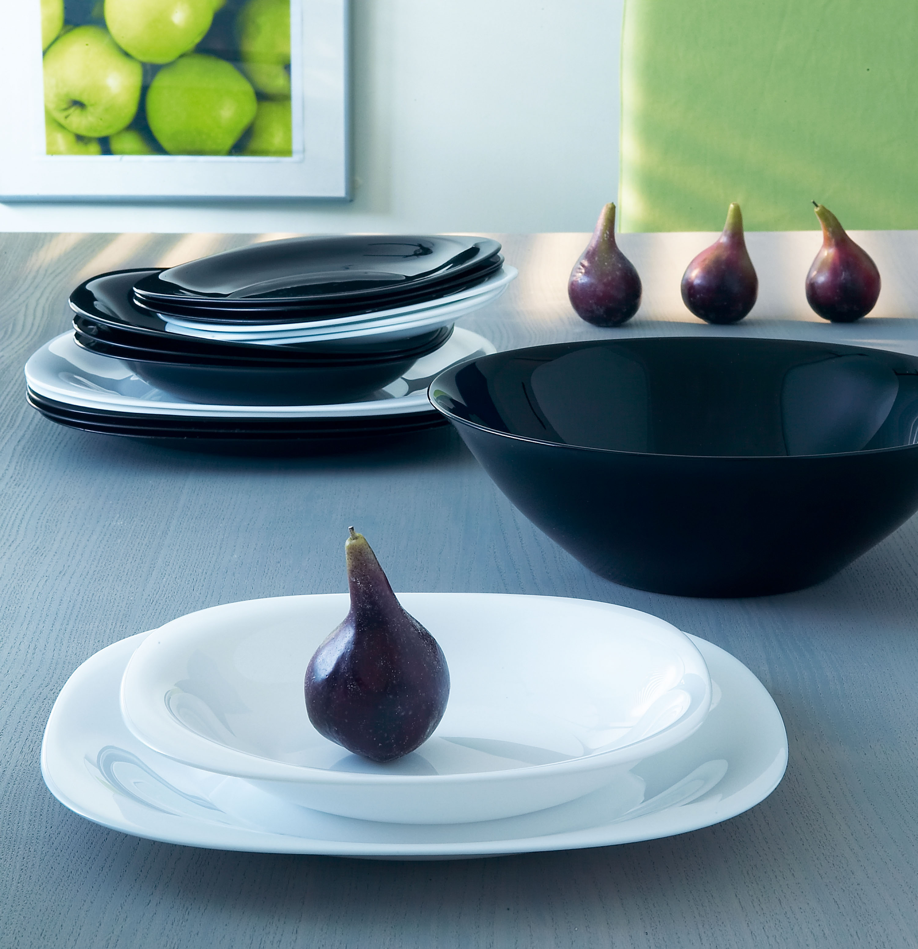 Bộ 6 Tô Salad Thuỷ Tinh Luminarc Carine Trắng 27cm - LUCAD2370