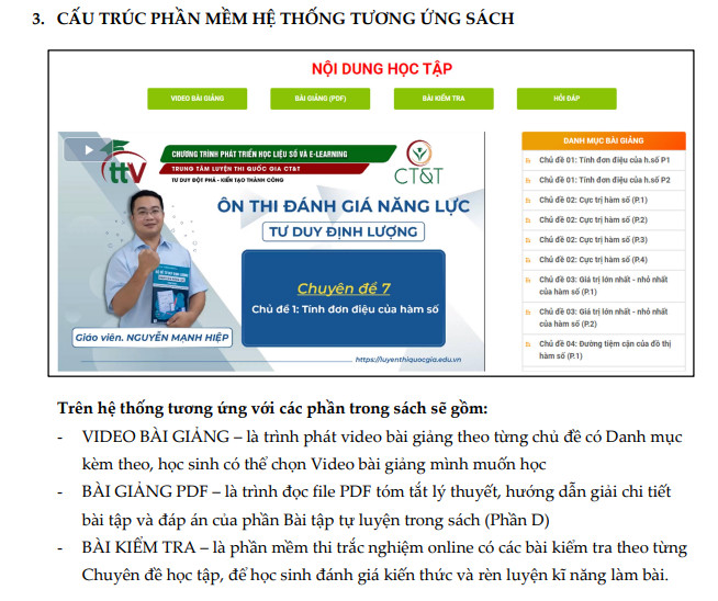 Sách - Tổng ôn toàn diện đánh giá năng lực tư duy định lượng - môn toán