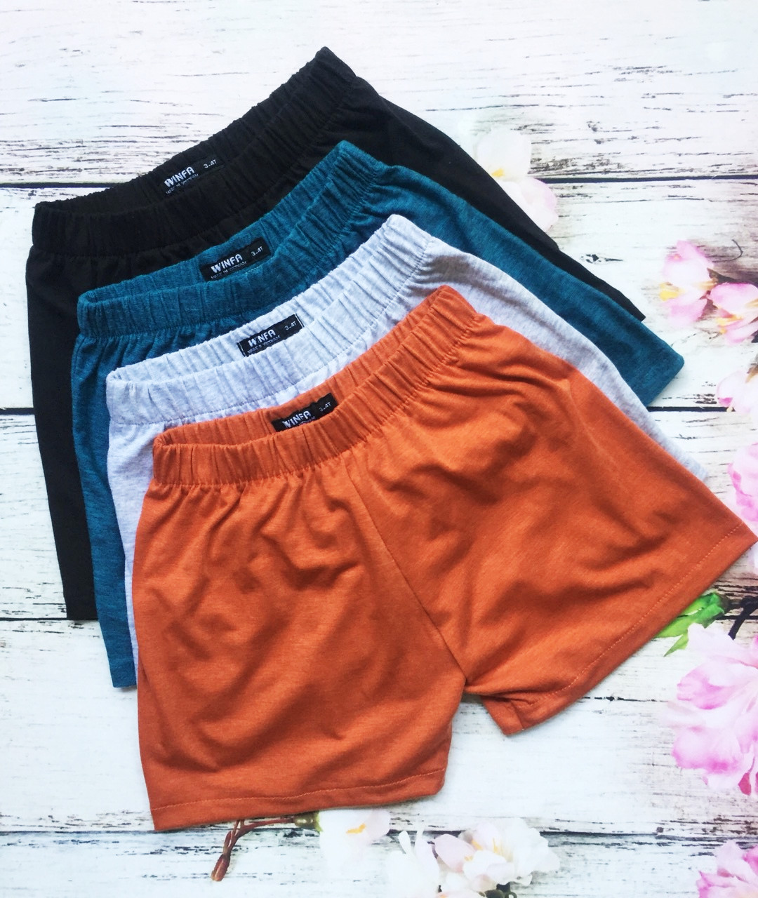 Combo 10 quần bé trai từ 3-32kg - Cotton thiên nhiên. Giao màu ngẫu nhiên