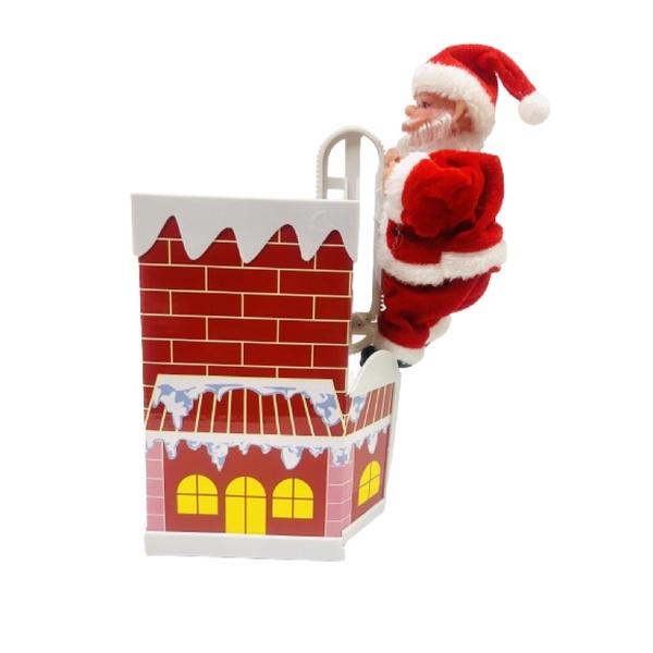 Đồ chơi ông già NOEL thổi kèn đánh đàn đánh trống chui ống khói đu dây leo thang cưỡi tuần lộc quà tặng giáng sinh