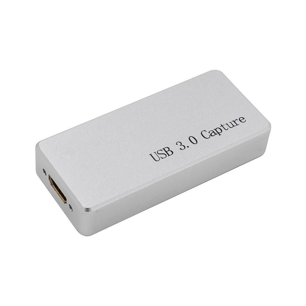 HDMI to USB 3.0 Video Capture Dongle USB3.0 1080P Full HD Video Recorder Driver-Free for Remote Video Meeting Data