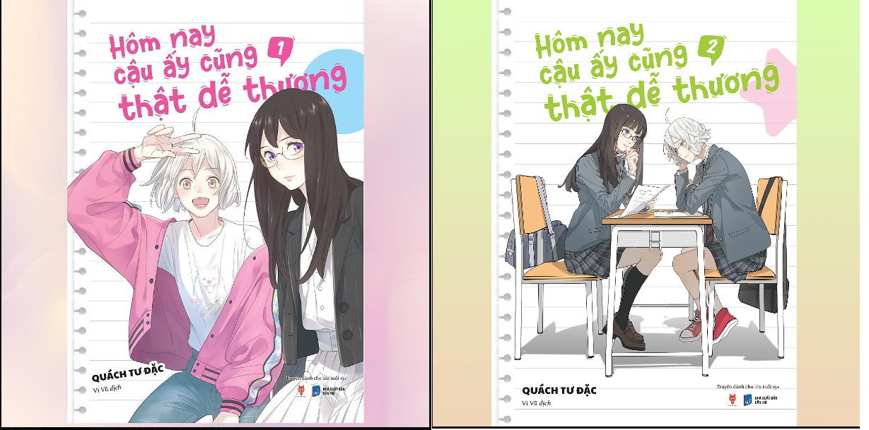 Combo Hôm Nay Cậu Ấy Cũng Thật Dễ Thương (Tập 1+2) - Skybooks - BẢN THƯỜNG