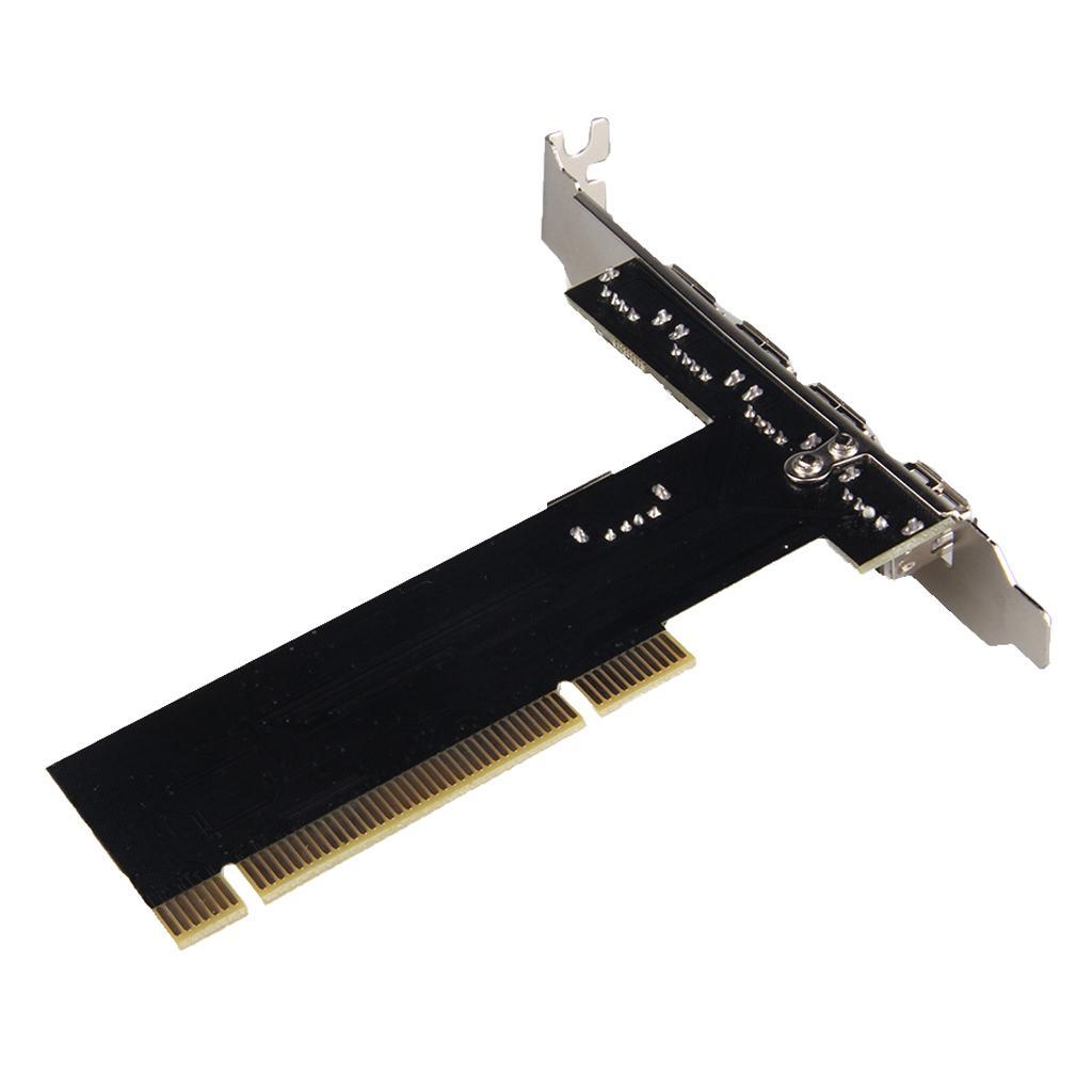 PCI to USB2.0 Multi Ports Extender Adapter USB Expansion Card for Computer