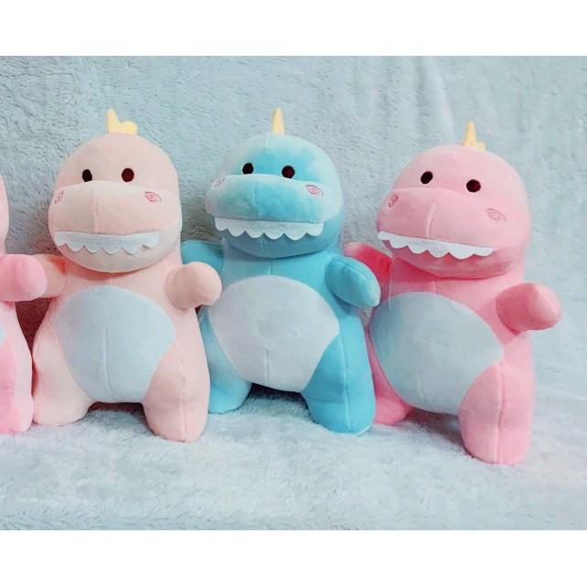 Gấu bông khủng long kaido răng thưa dễ thương cho bé (30cm) hàng loại 1, chất vải miniso mềm mịn