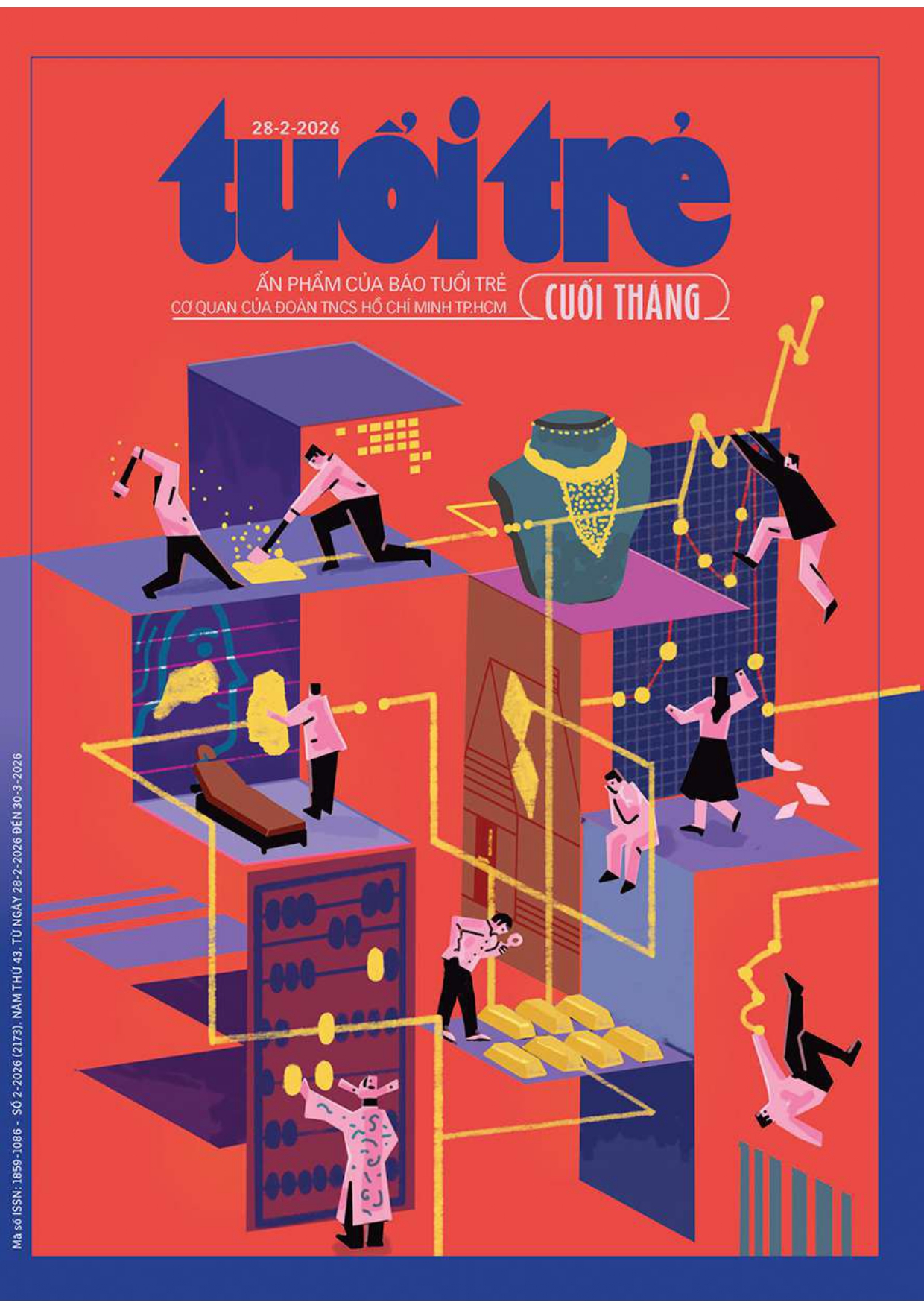 Tuổi Trẻ Cuối tháng số 2 phát hành ngày 28-2-2026