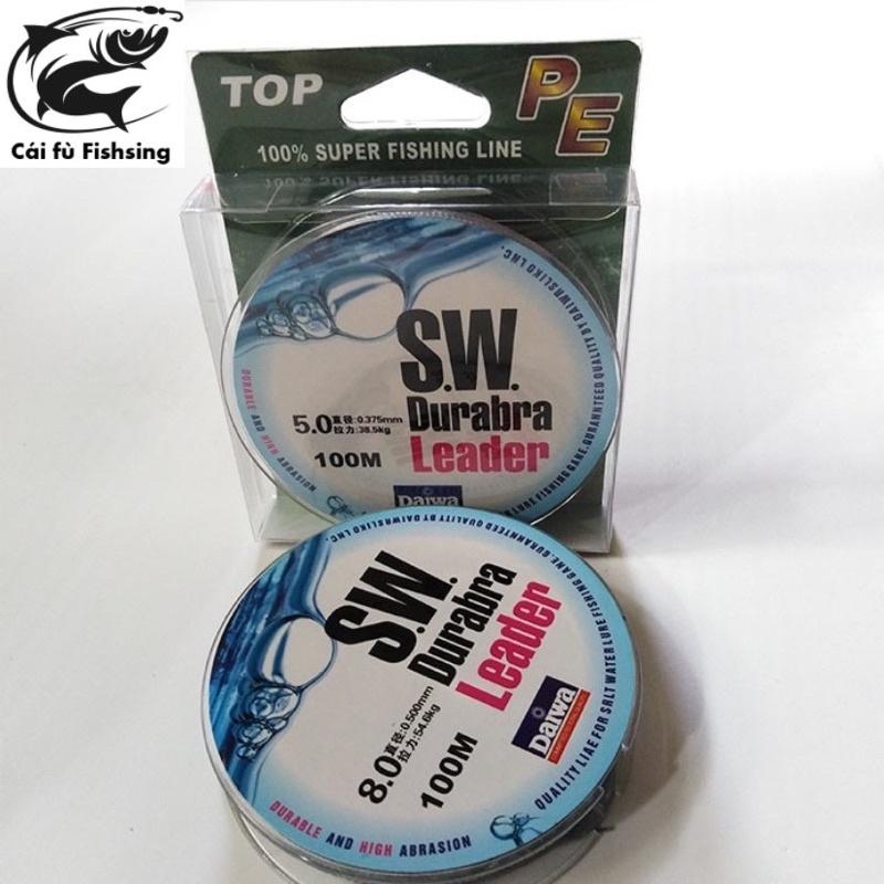 Dây Dù Câu Cá siêu bền Daiwa Leader SW 100m - Cái fù Fishing