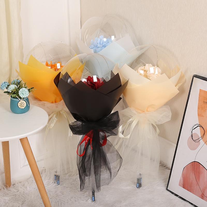 Bong Bóng Bobo Có Đèn LED Phát Sáng Độc Đáo Trang Trí Tiệc Cưới/ Tiệc Sinh Nhật