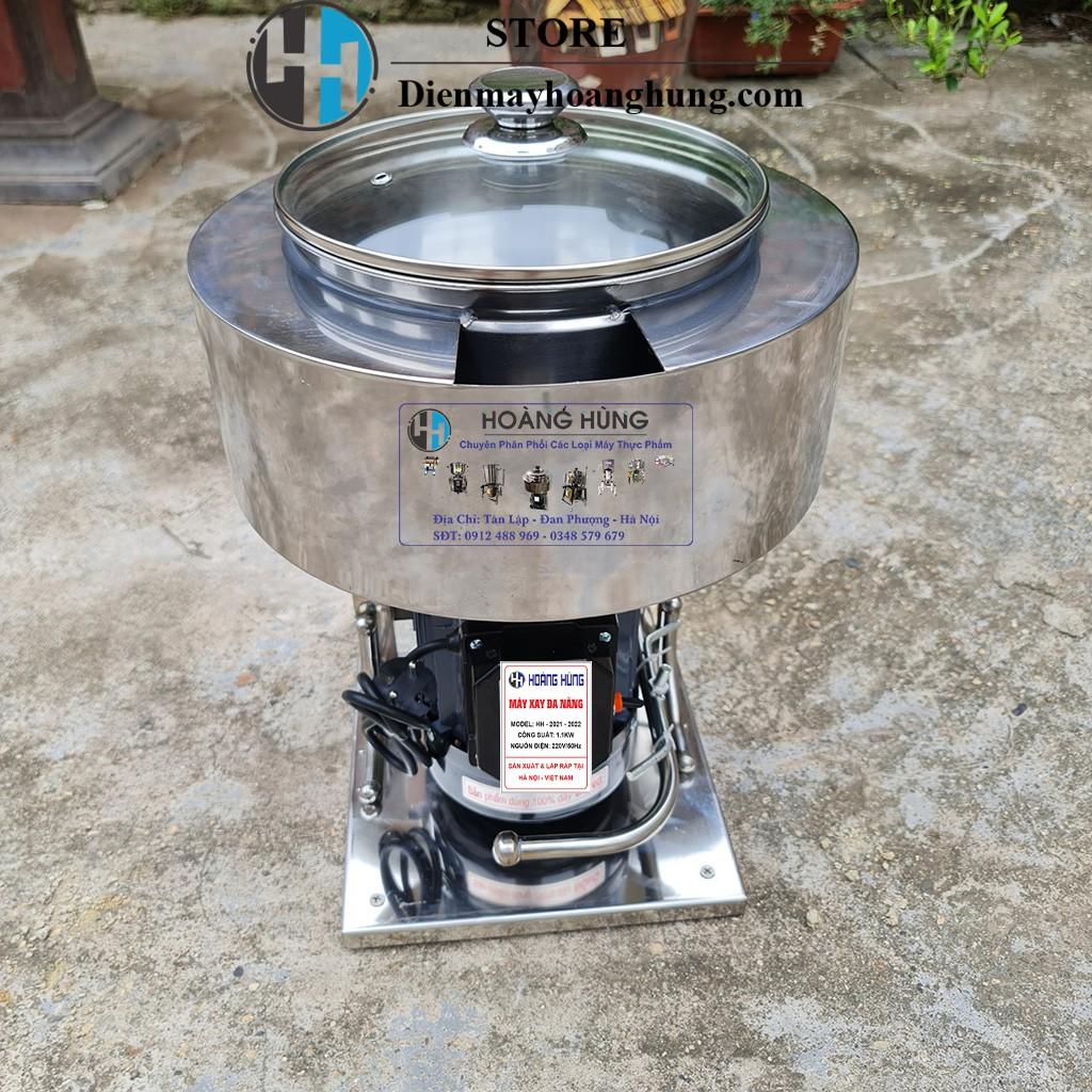 Máy xay giò chả gia đình có bao đá chân INOX công suất 1.1 KW