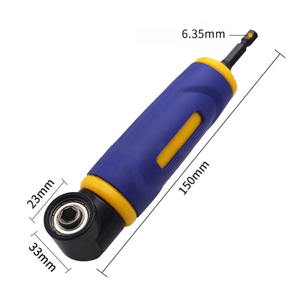 Screwdriver Heads Corner Turner 90 Degree Angle Electric Screwdriver Corner Detector 90 Degree Right Angle Extension