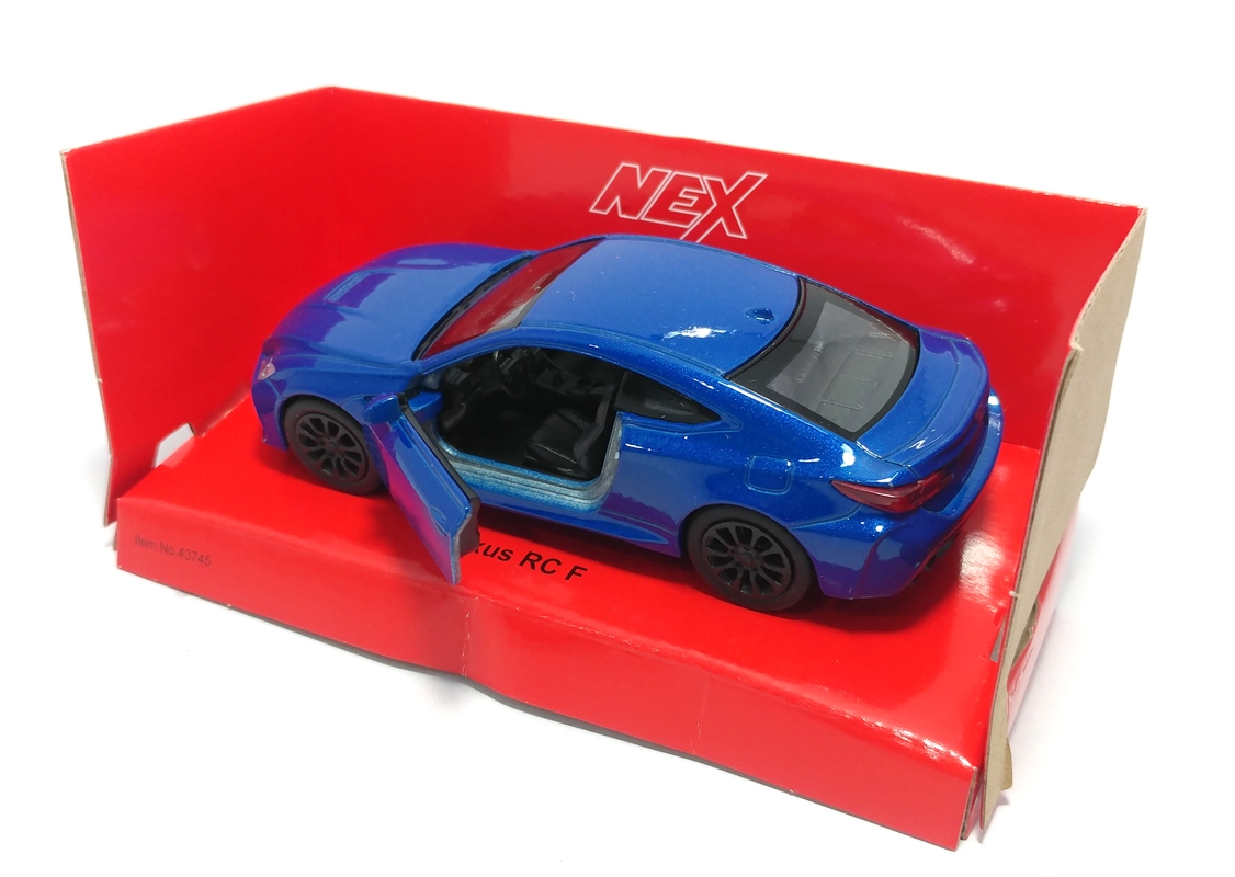 Xe mô hình Lecus RC F Welly 43745CW