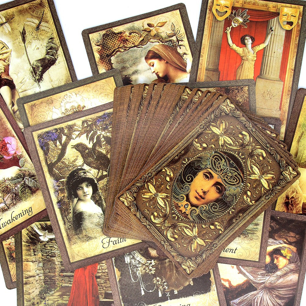 Bài Oracle Vintage Wisdom 52 Lá Bài Đá Thanh Tẩy