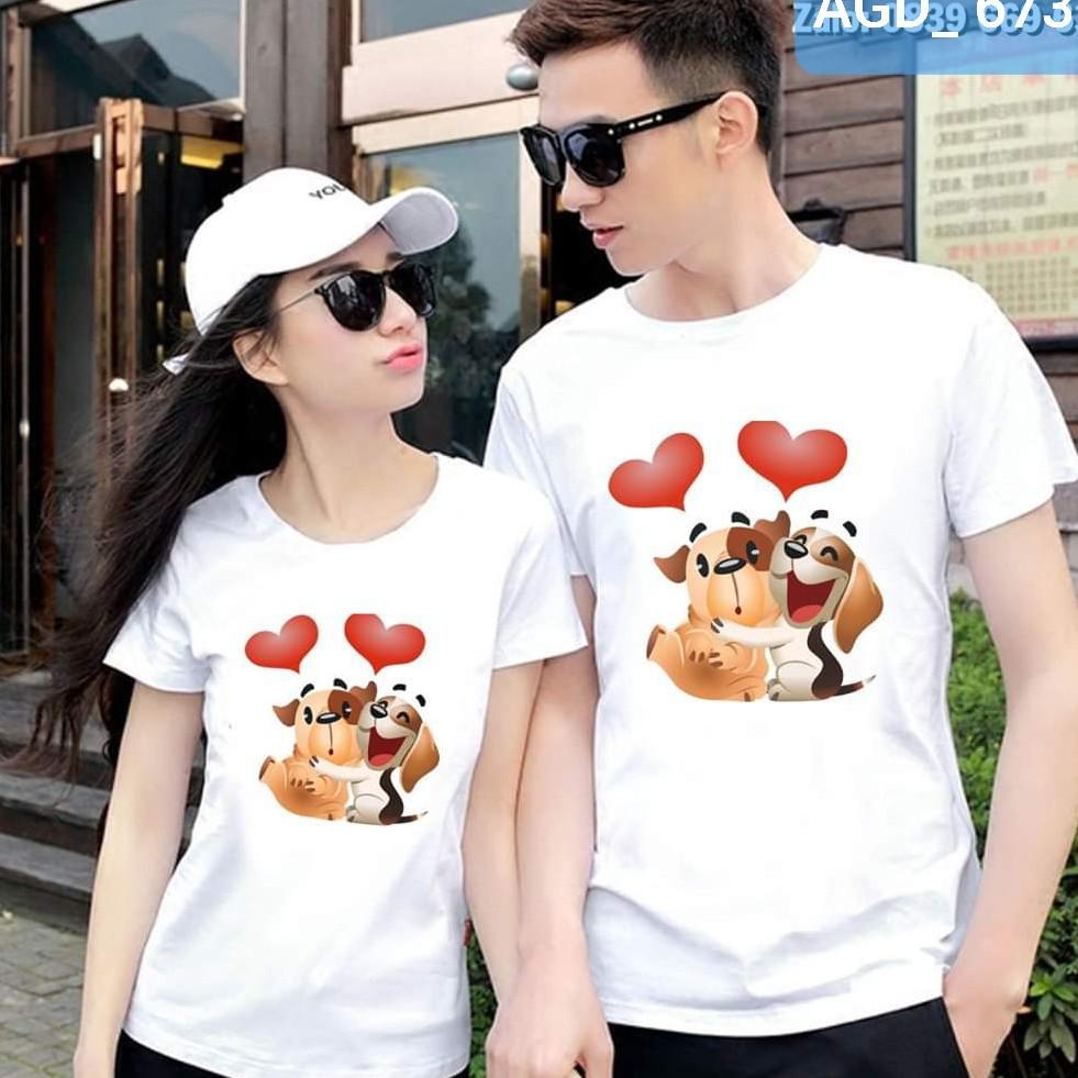 Áo thun cảm xúc yêu thương _ AGD673
