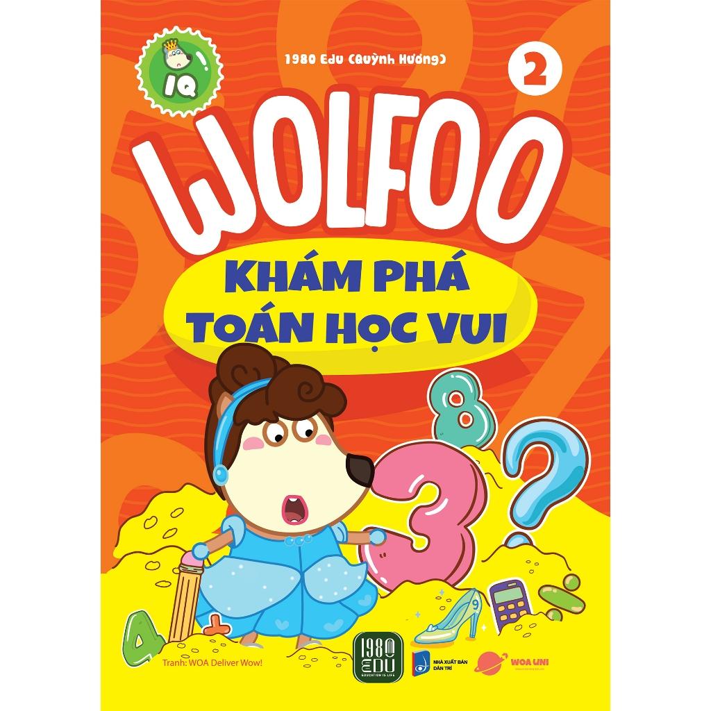 Sách - Combo 4 Cuốn WOLFOO Khám Phá  Toán Học Vui