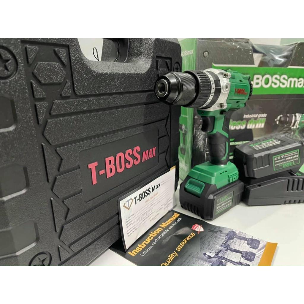 Máy khoan pin từ t-boss hàng nội địa