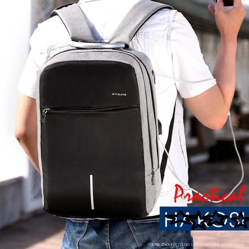 Balo nam nữ Balo Laptop cao cấp chống trộm mã khóa siêu nhẹ phản quang