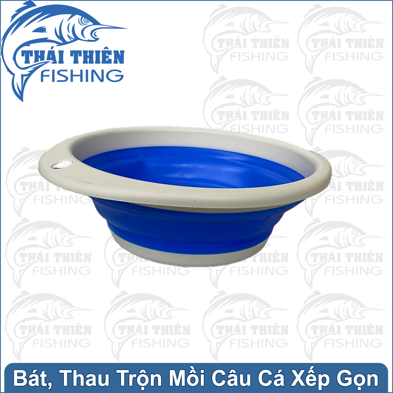 Bát Trộn Mồi Câu Cá Thau Pha Mồi Xếp Gọn Tiện Lợi