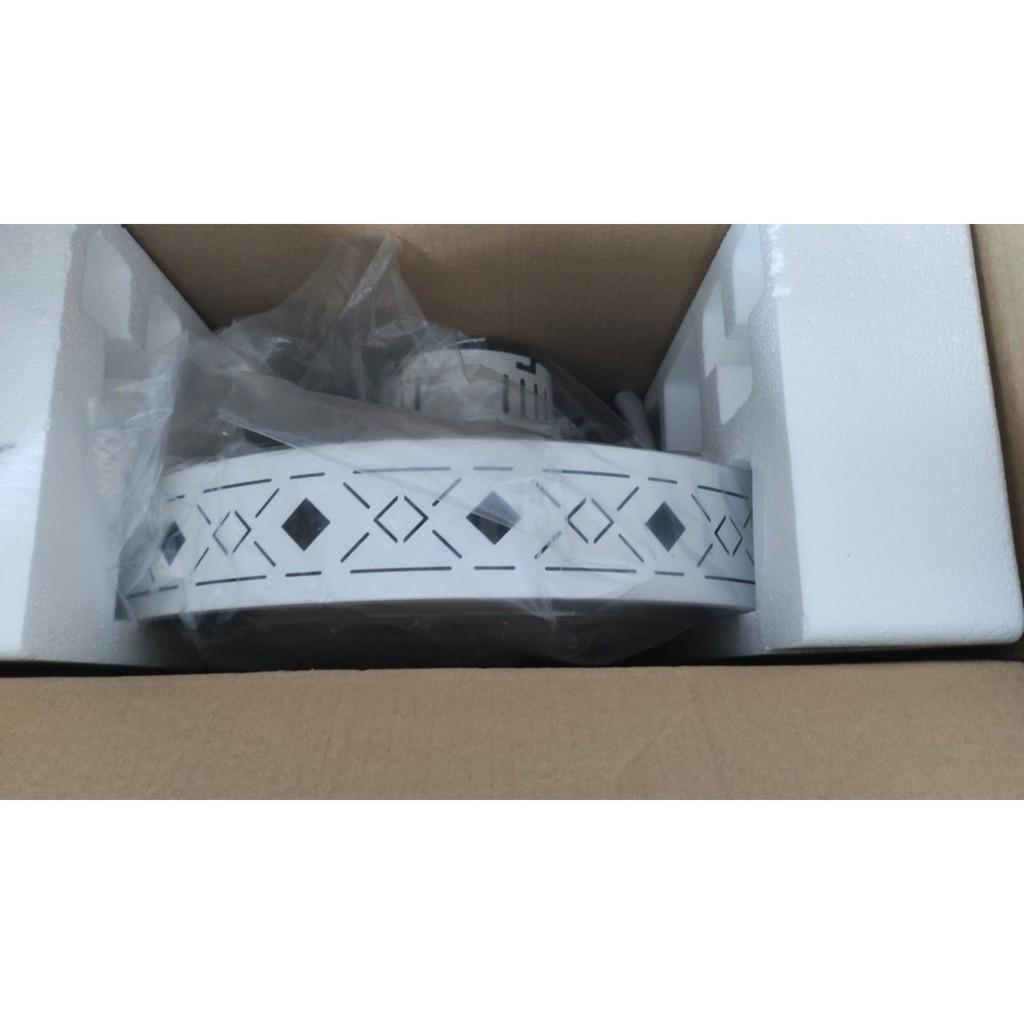 Đèn quạt HARZO kiểu dáng độc đáo, sang trọng trang trí nội thất hiện đại - kèm điều khiển từ xa .