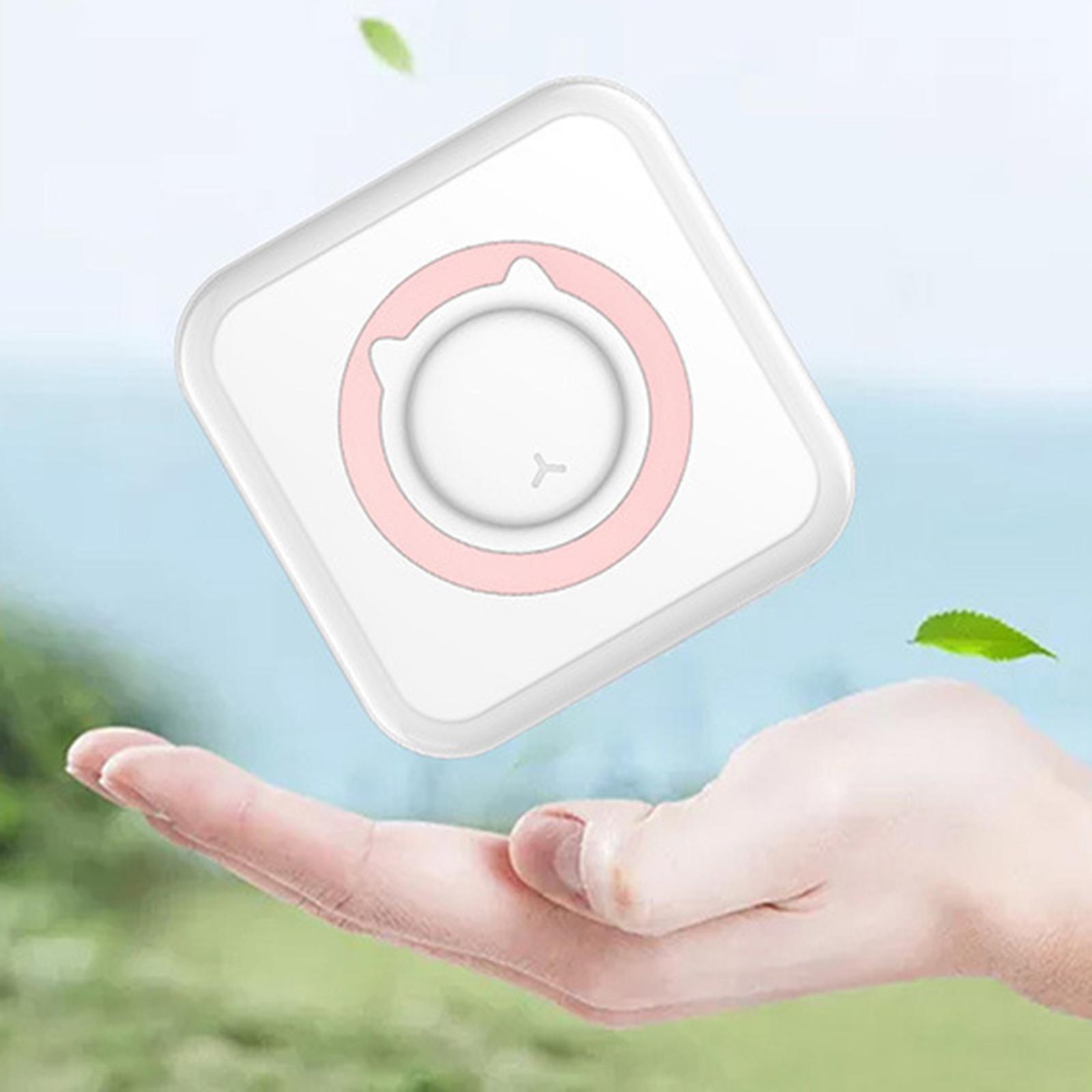 Bluetooth Cute Mini Label Sticker Receipt Thermal Printing Pink