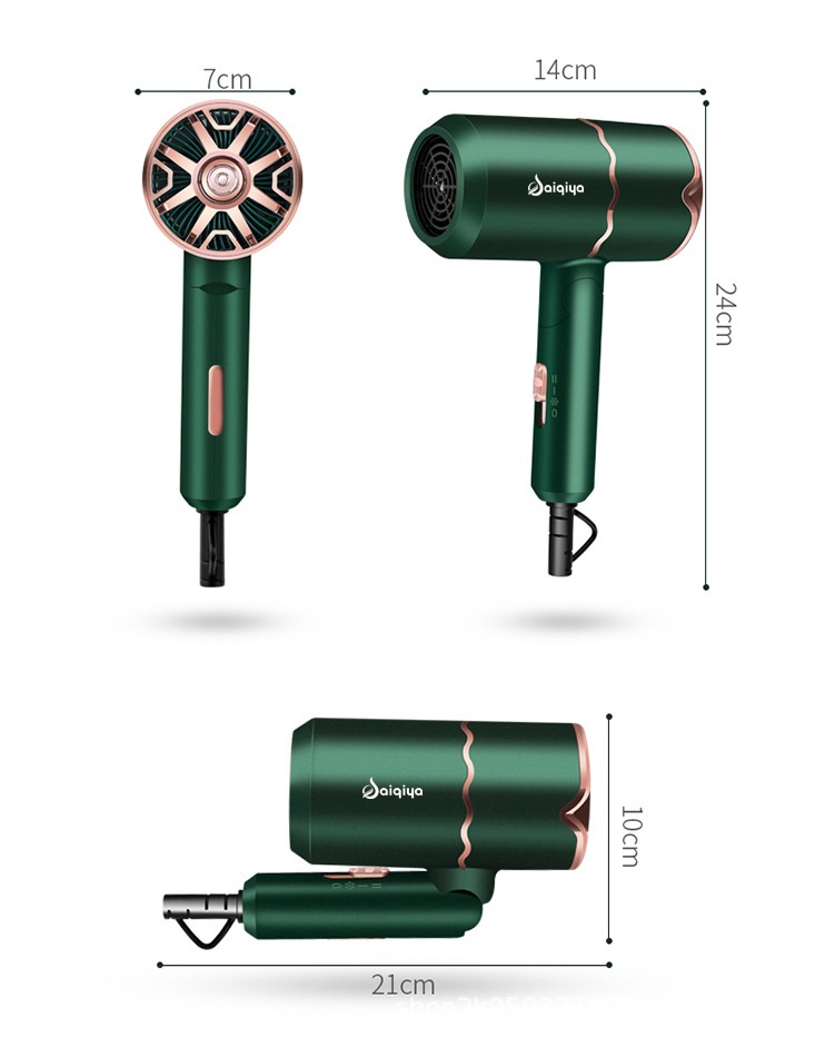 Máy Sấy Tóc Doron 3 Chế Độ Nóng - Lạnh, Công Suất 2800W, Bổ Sung ION Âm Giúp Tóc Dưỡng Ẩm, Làm Mềm Mượt Tóc - Hàng Chính Hãng