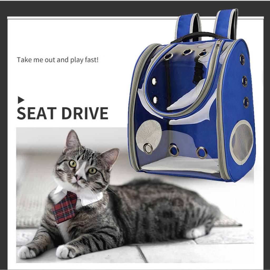 Pet Cat Dog Carrier Bag Backpack Travel Kennel Handbag Puppy Bag Crate Red