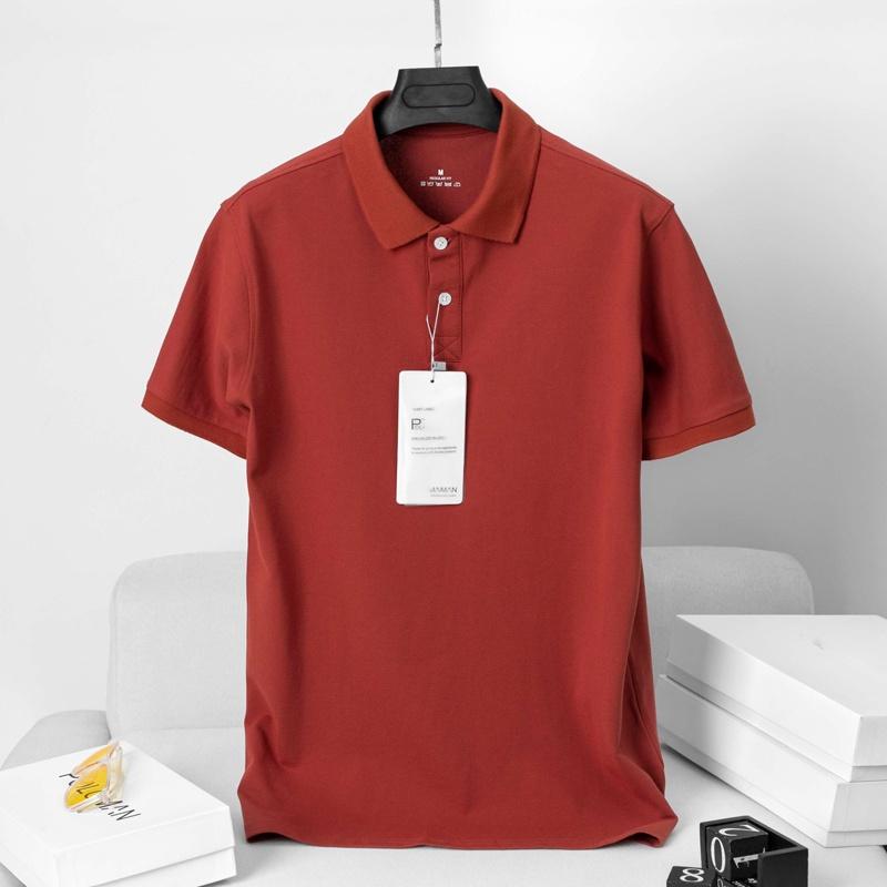 Áo Polo Nam trơn basic ,chất cotton cá sấu dày dặn mặc thoáng mát, full size phân phối độc quyền-PHSHOP204