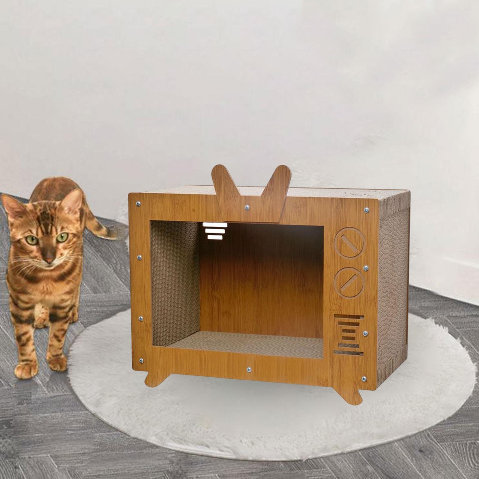 TV Shaped Cat Scratching Widely Used Environmentally Friendly