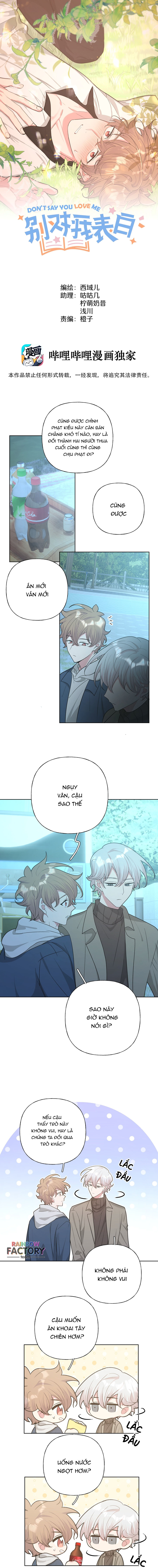 đừng nói yêu tôi chapter 64 1