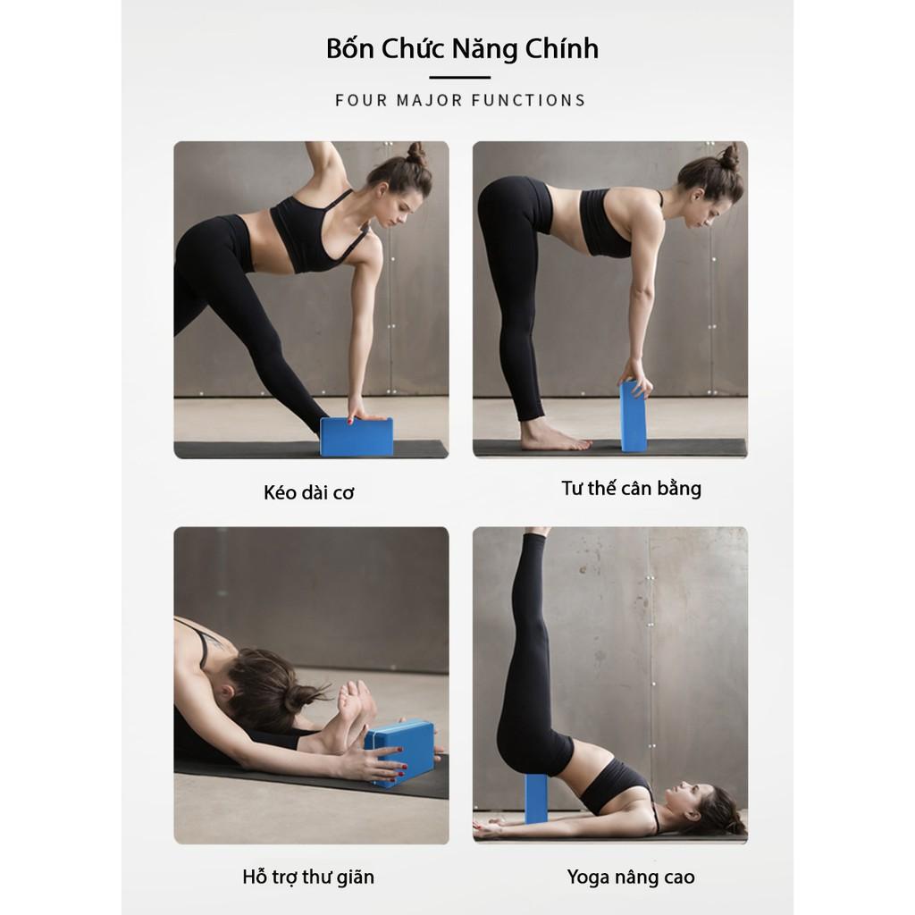 Gạch tập yoga (gối tập yoga) loại cao cấp bền đẹp BBS