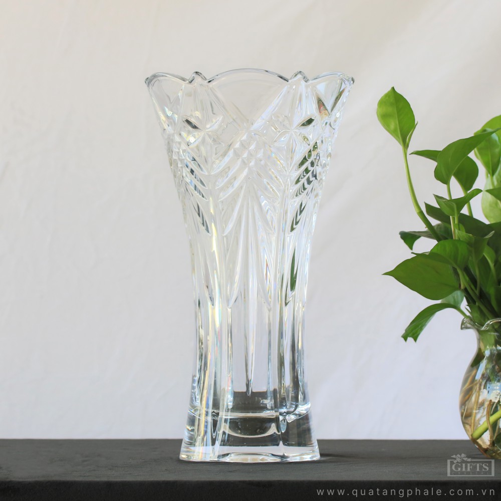 Bình cắm hoa Taurus Bohemia Tiệp khắc cao 25cm