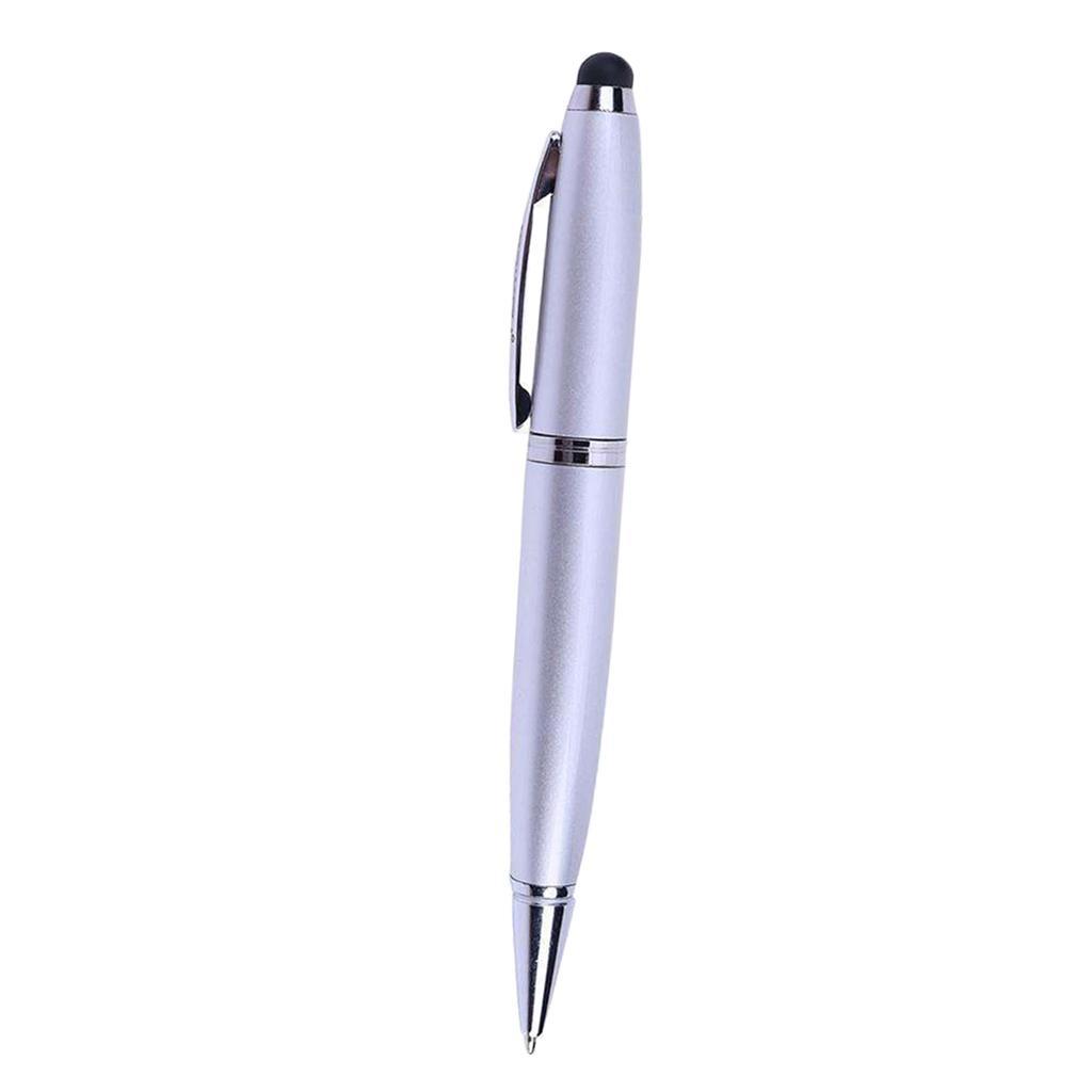 2 Pcs 3in1 USB 2.0 Flash Screen Stylus Pen Writing Ballpoint Pen 32GB