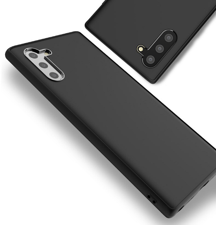Ốp lưng silicon màu dành cho SamSung Galaxy Note 10+ Plus siêu mỏng