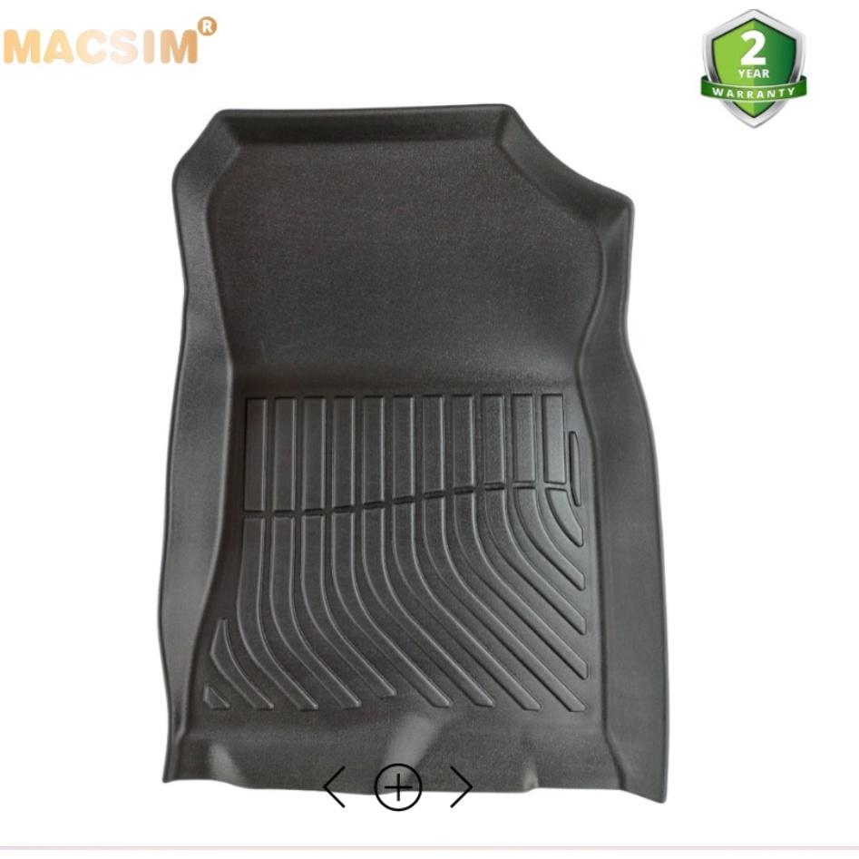 Thảm lót sàn ô tô xe Honda civic 2022 nhãn hiệu Macsim- chất liệu tpe cao cấp